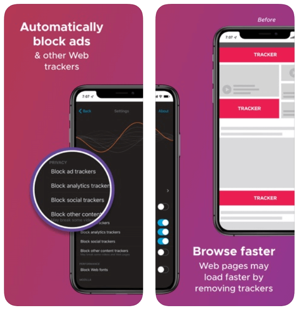 iPhone용 Firefox Focus 브라우저