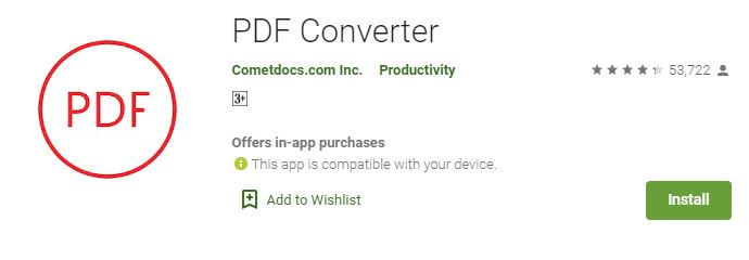 Convertor PDF