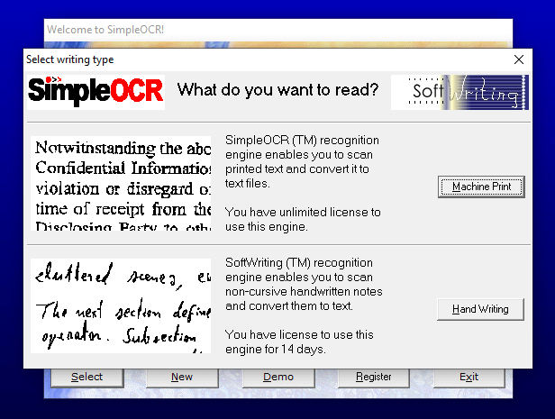 Convertidor OCR simple