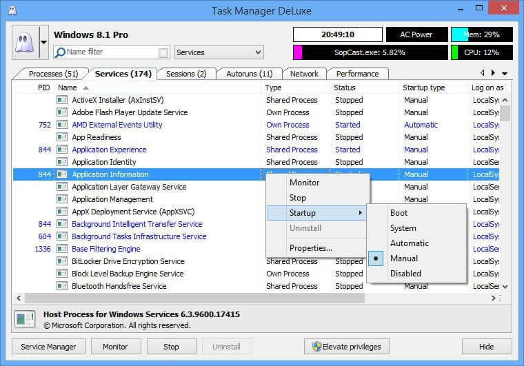 MiTeC Task Manager DeLuxe