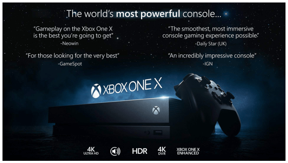 Console Xbox One X