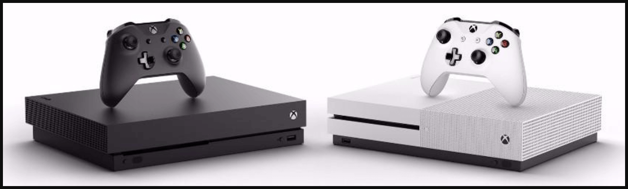 Xbox One S gegen Xbox One X