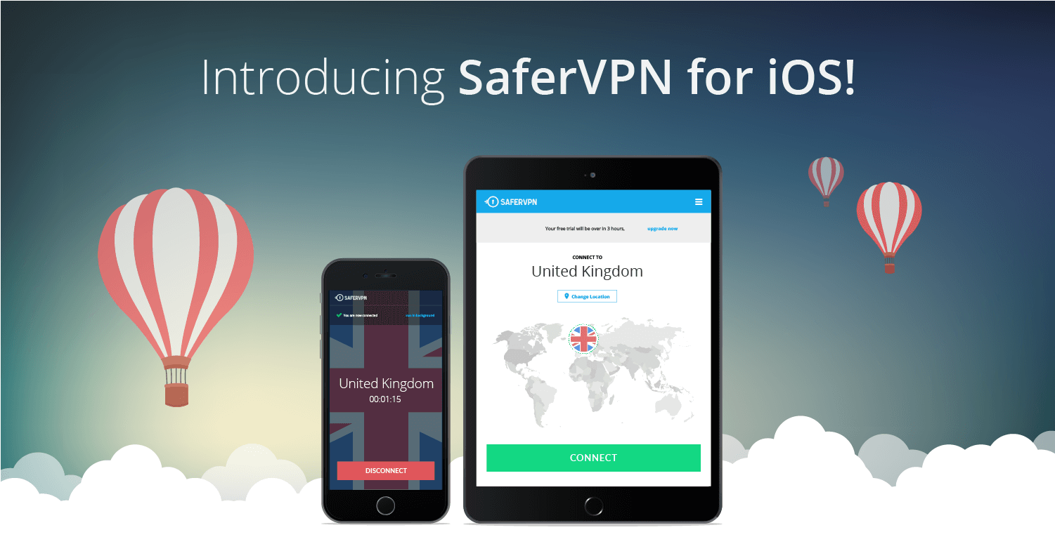 iPhone用のSaferVPN_VPNアプリ