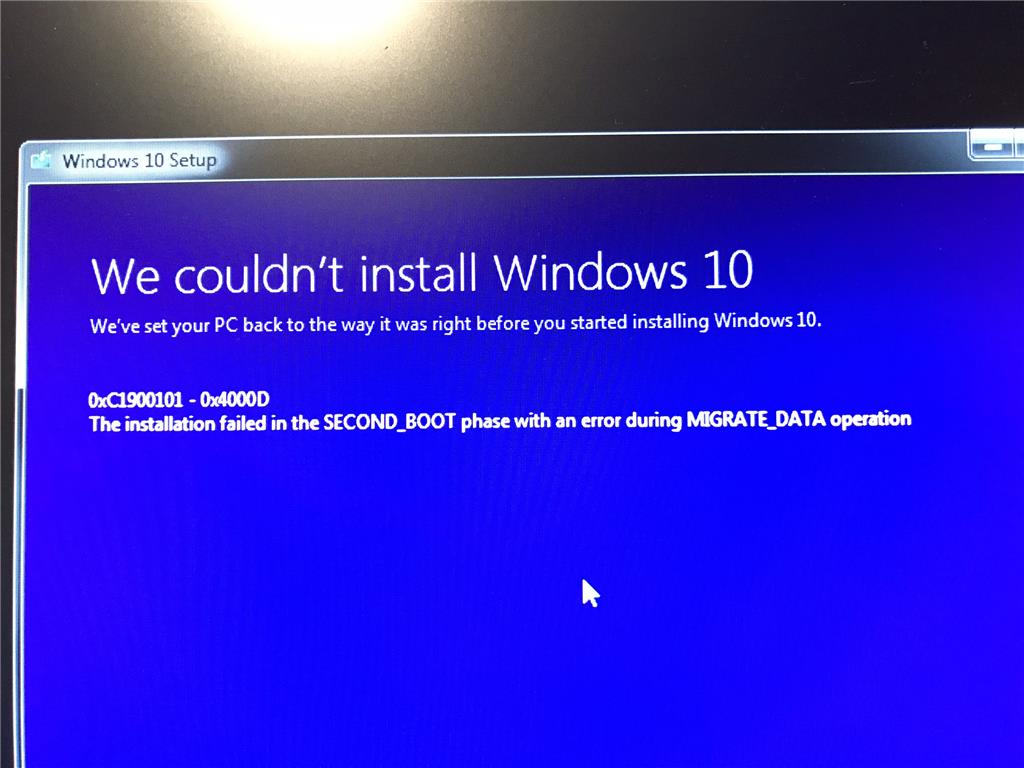 Windows7をWindows10に更新します