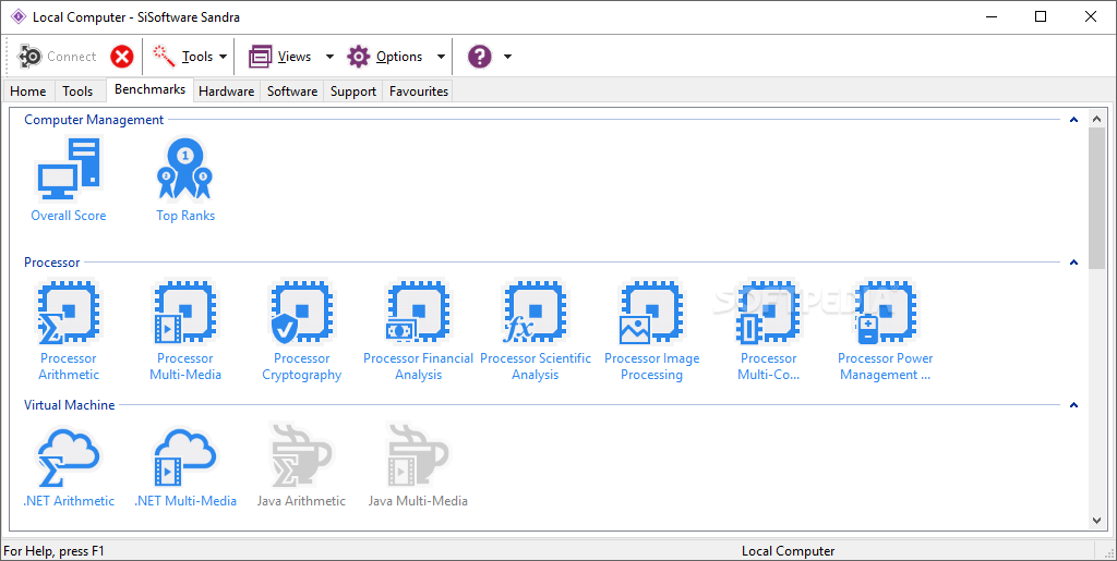 Programme de benchmark PC