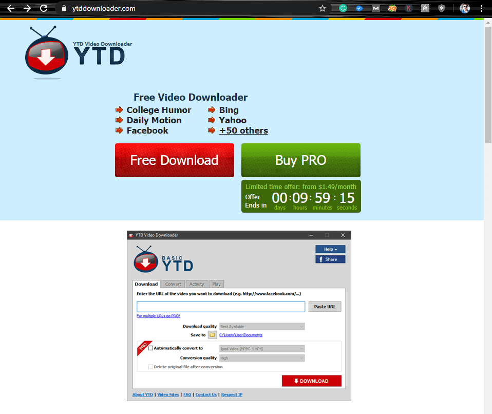 YTD-Video-Downloader