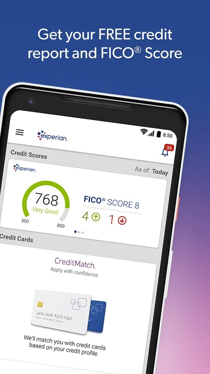 Experian Android App