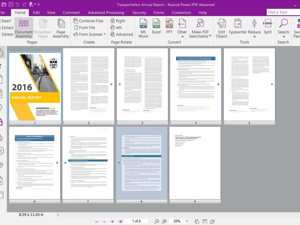 โปรแกรมแปลงไฟล์ PDF ของ Nuance