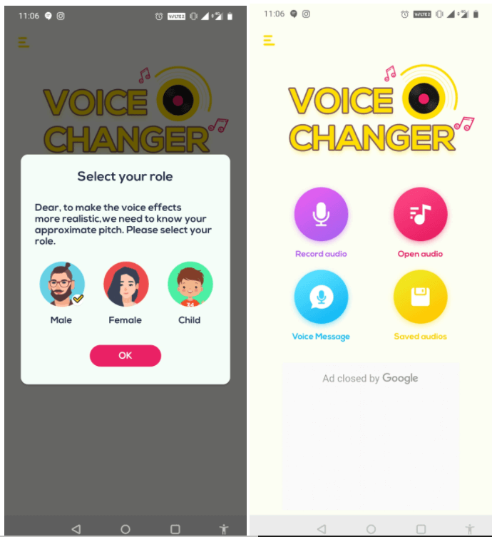 Voice Changer Voice Recorder – Editor & Effekt