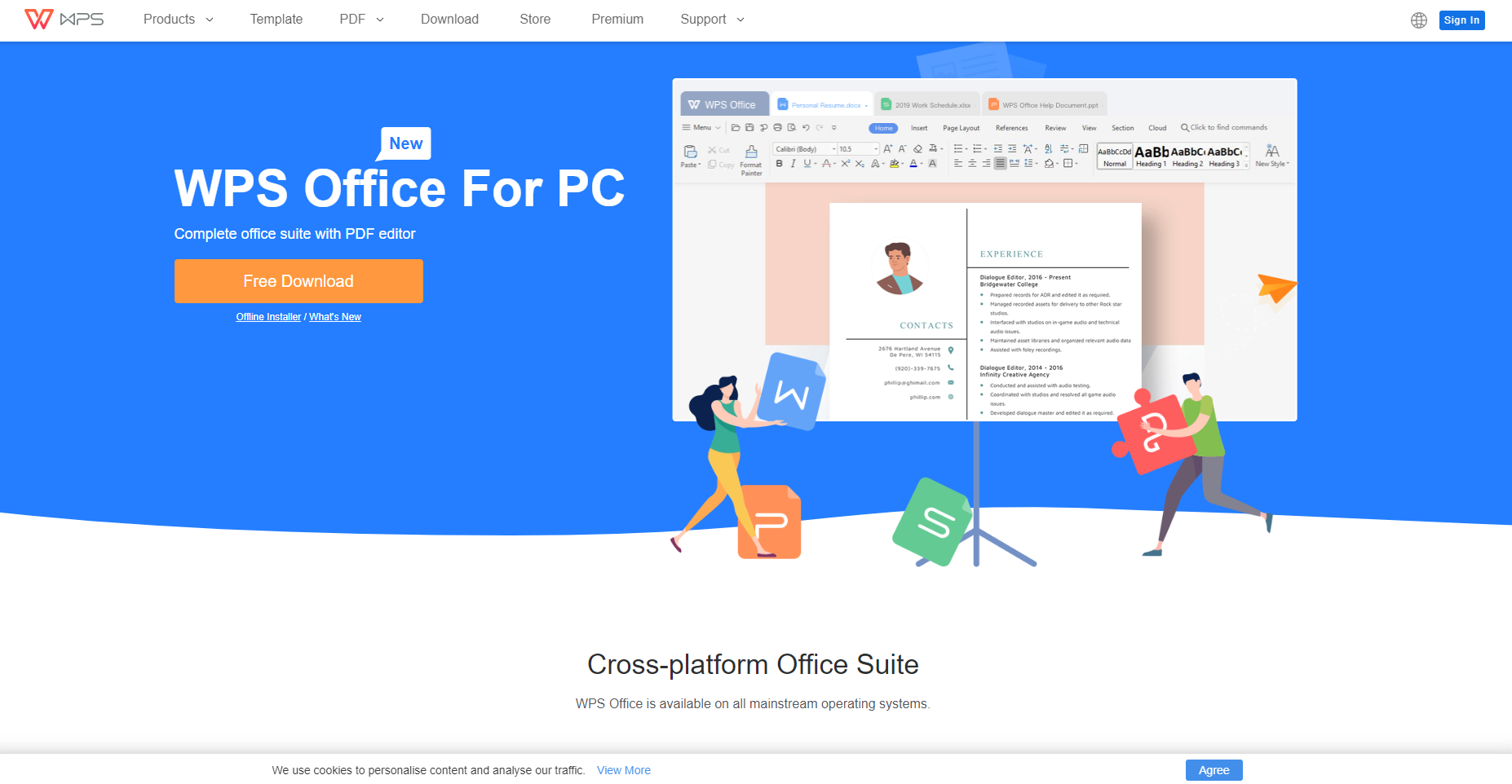 Editor gratuit WPS Office