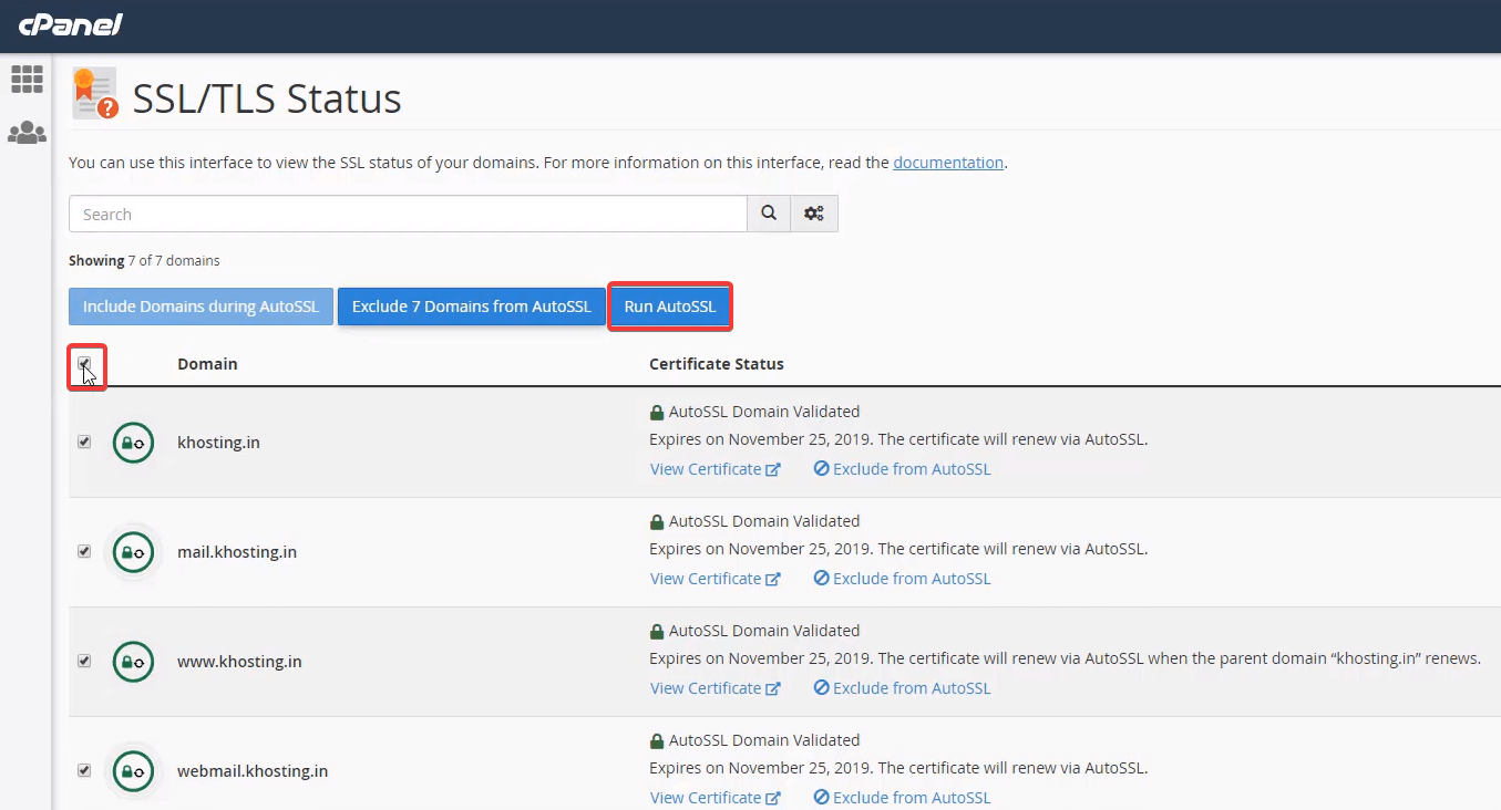 เรียกใช้ใบรับรอง SSL อัตโนมัติสำหรับเว็บไซต์ที่ไม่ปลอดภัย