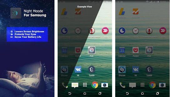 Ночной режим для Samsung