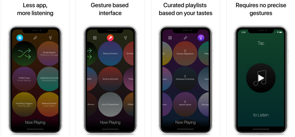 استمع إلى Gesture Music Player