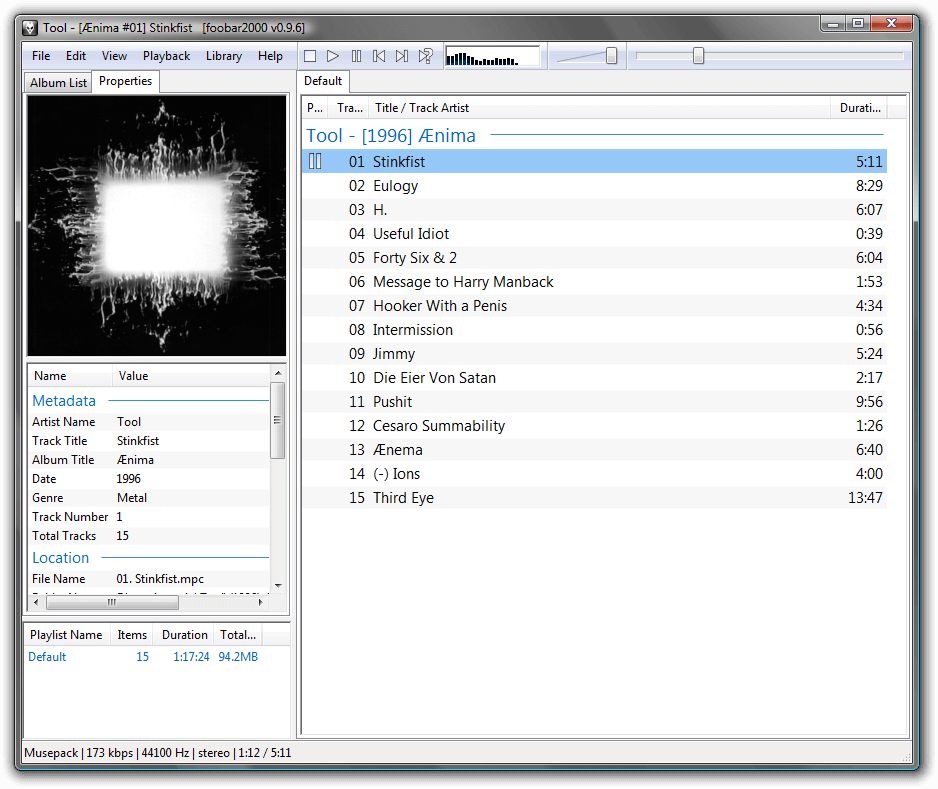 Foobar2000 - Alternatives à iTunes