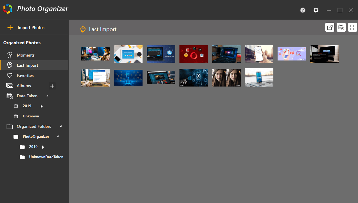 โปรแกรมจัดการรูปภาพสำหรับ Windows