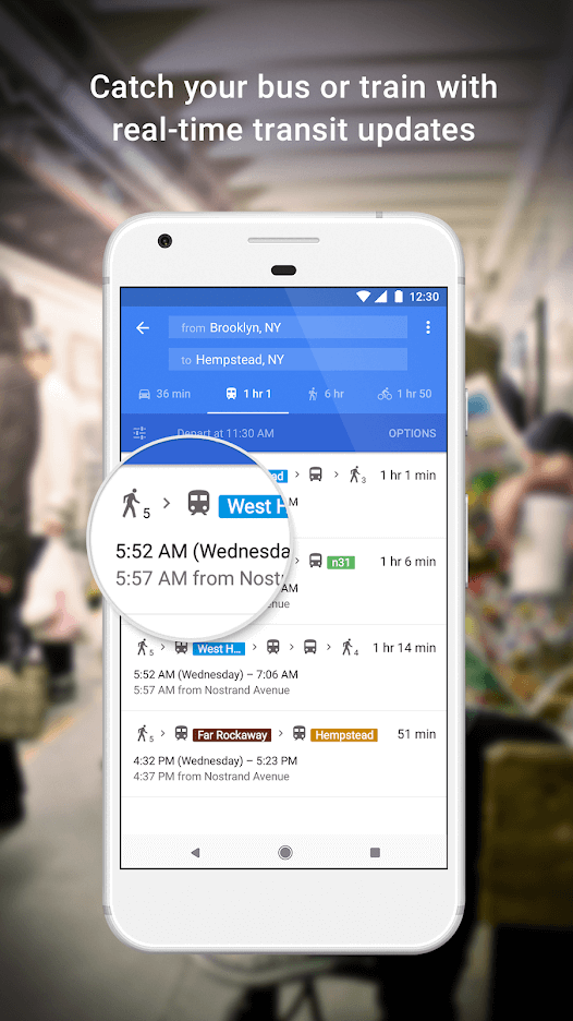 Google Maps- เครื่องมือวางแผนเส้นทางที่ดีที่สุด