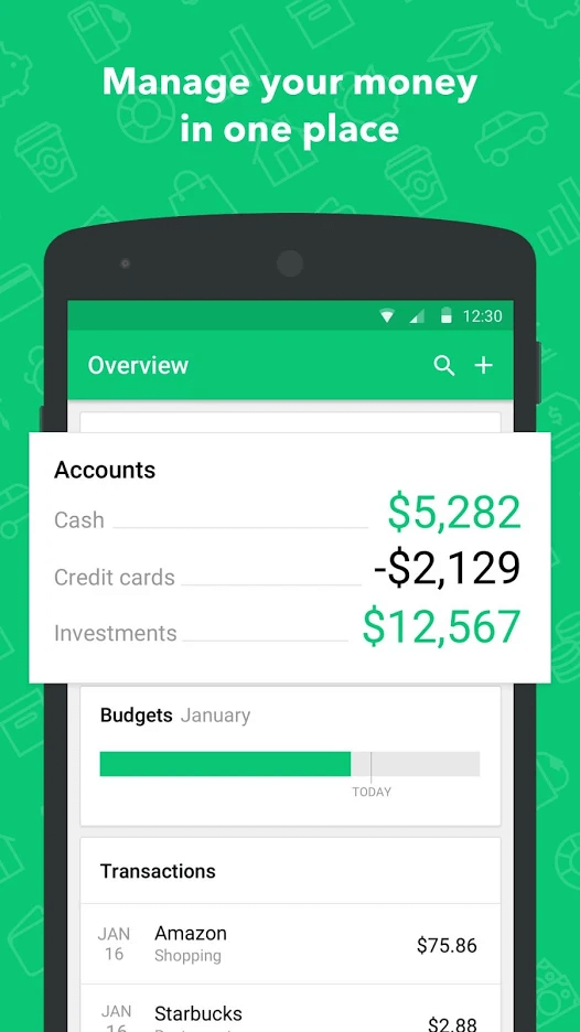 Mint: la migliore app di pianificazione del budget per Android