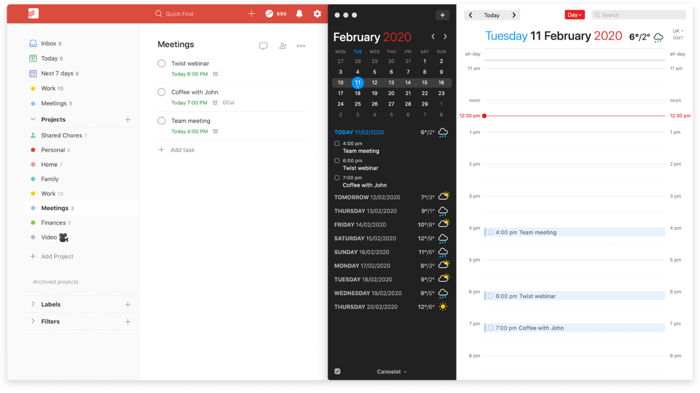 Todoist - Software de gestión de tareas