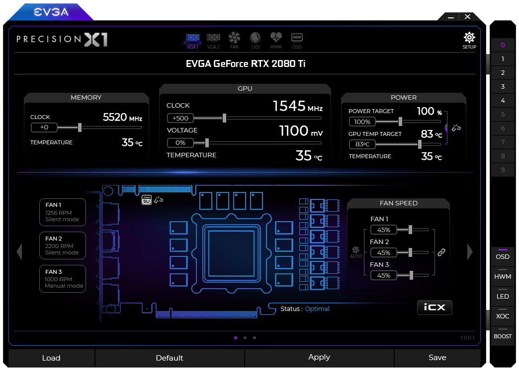 EVGA Presisi X1