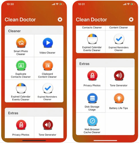 Clean Doctor-Clean Storage +