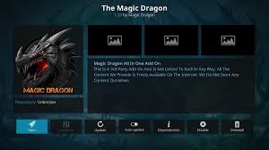 Le dragon magique