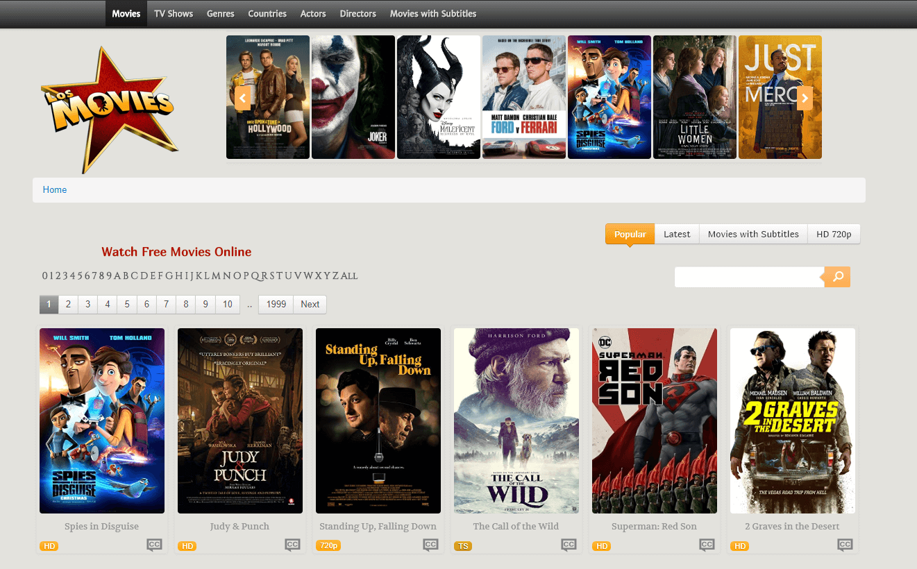 Los Movies - Alternatives à Putlocker