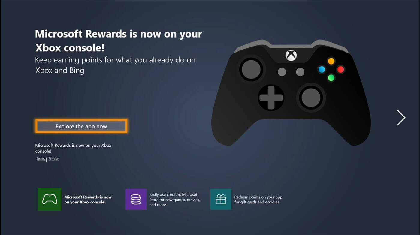 Microsoft Rewards บน Xbox