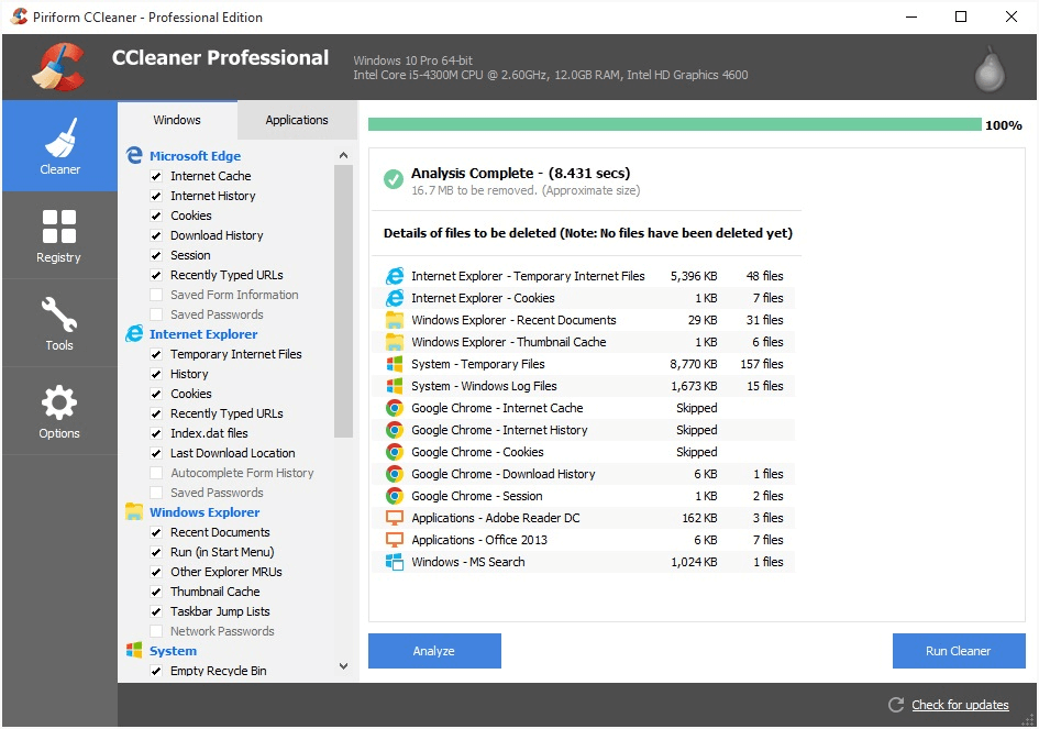 CCleaner - Beste Reinigungs-App