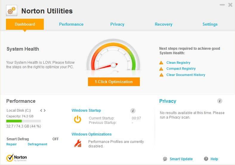 برنامج Norton Utilities Premium