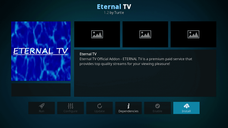 Télévision éternelle IPTV