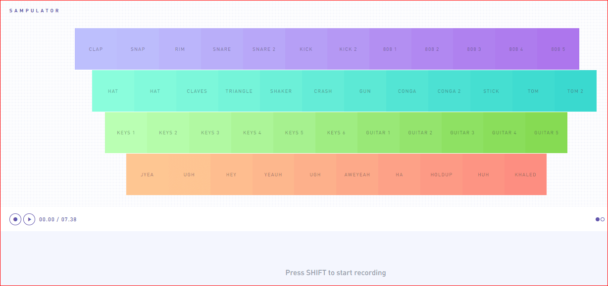 Sampulator- Pembuat Beat Online Terbaik