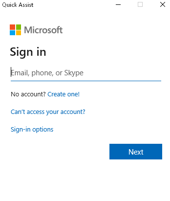 Accedi all'account Microsoft