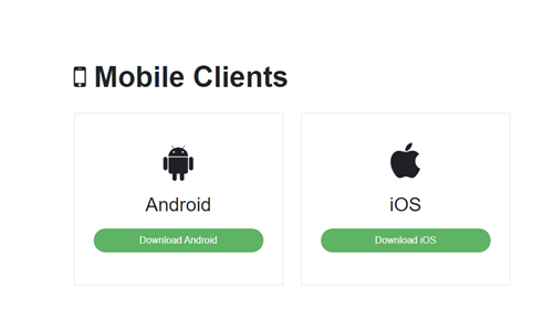 mobiler Client