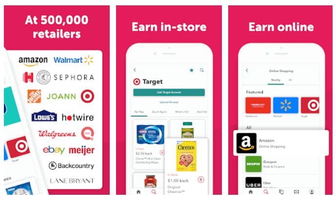 Aplicația Ibotta Cash & Rewards