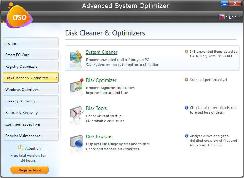 Disk Cleaner Optimizer - ASO