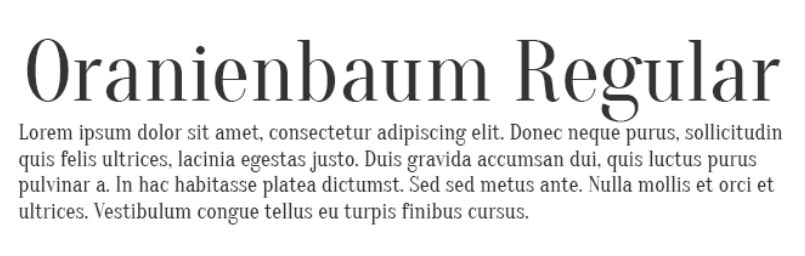 Oranienbaum Regular