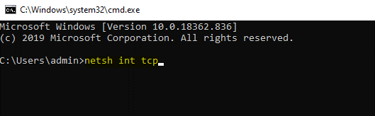 Accélérer Internet en utilisant Cmd