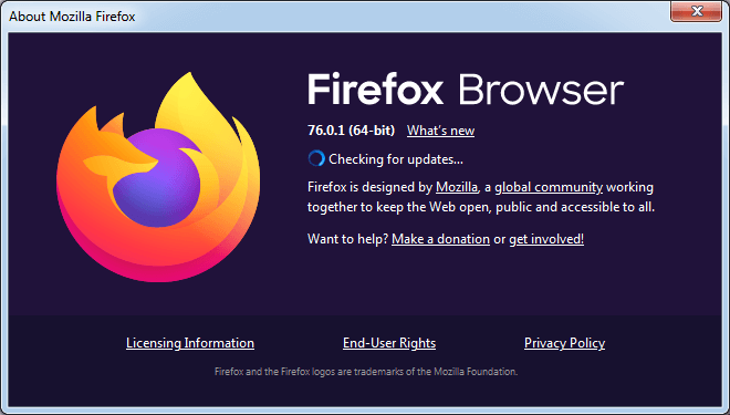 Navigateur Firefox