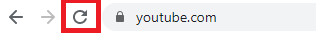 قم بتحديث صفحة YouTube