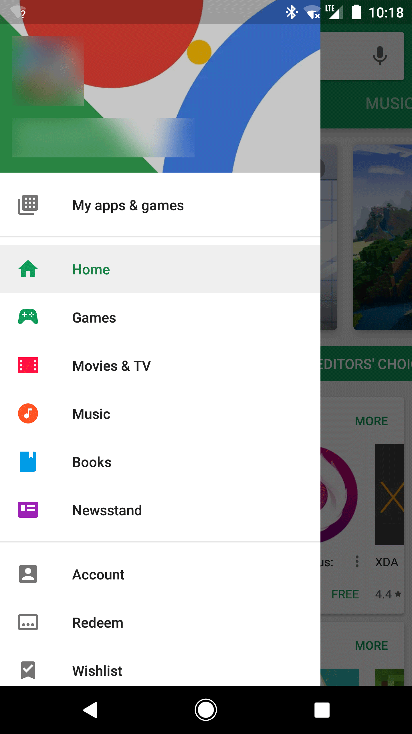 Rückerstattung im Play Store