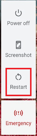 Reiniciar teléfono Android