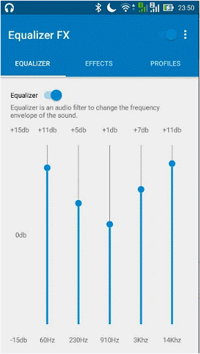 Equalizer FX - أفضل تطبيق Equalizer