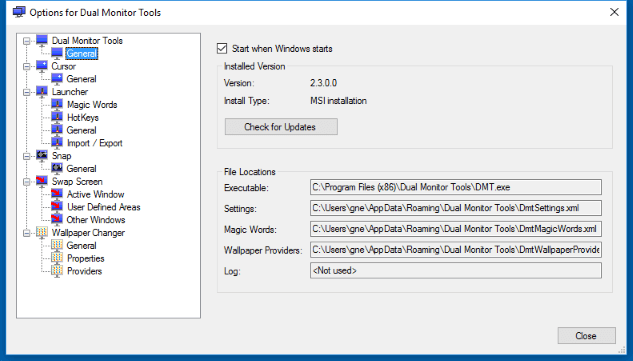 Herramientas de doble monitor