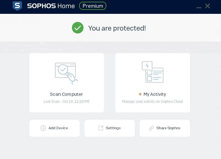 Бесплатный антивирус Sophos