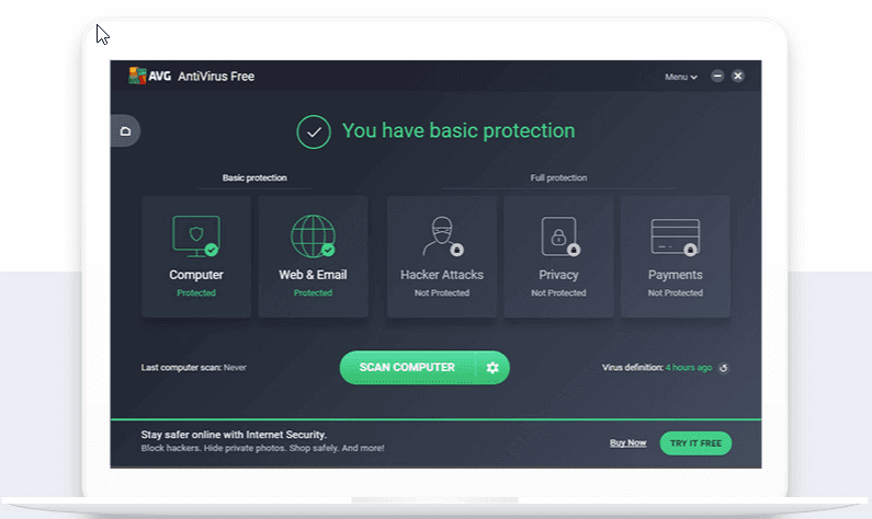 AVG Antivirus gratuito