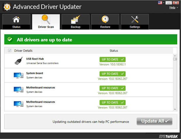 Program de actualizare avansat a driverelor