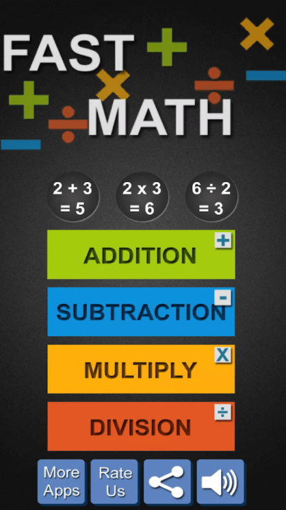 Matematică rapidă pentru copii cu tabele3