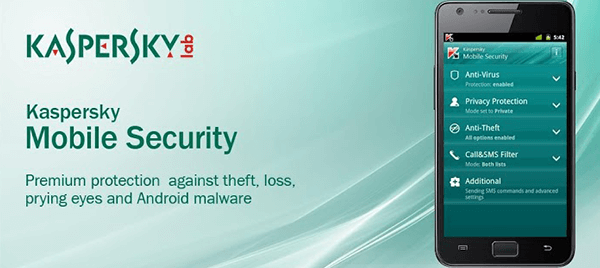 Antivirus móvil Kaspersky