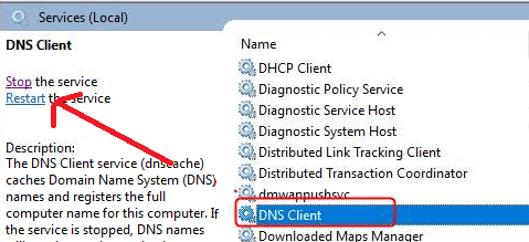 Client DNS