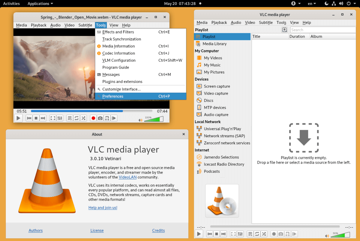 مشغل الميديا ​​VLC للويندوز